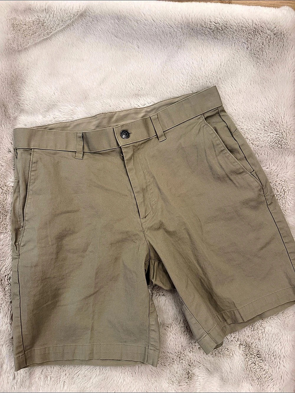 Fabletics The Only Short Men's Flat Front Shorts Green